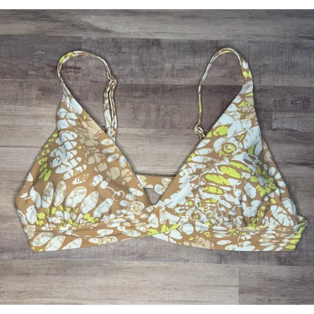 Aerie Crossover Triangle Bikini Top sz XL